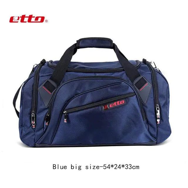 Etto Professional Large Gym Bag with Shoe Compartment