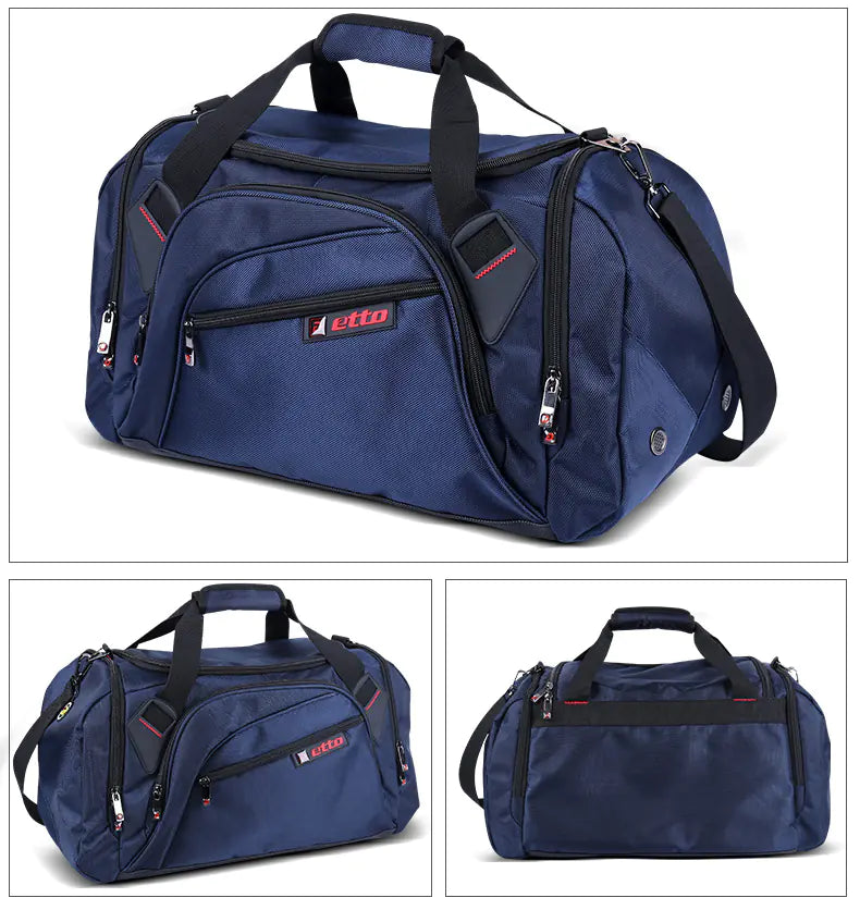 Etto Professional Large Gym Bag with Shoe Compartment