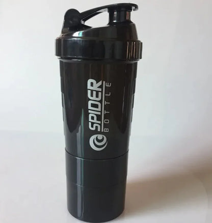 500ml Double Layer Plastic Shaker Cup