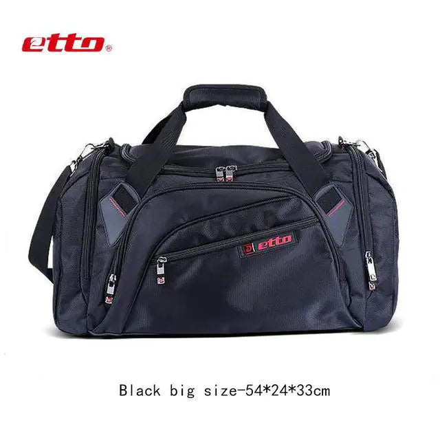 Etto Professional Large Gym Bag with Shoe Compartment